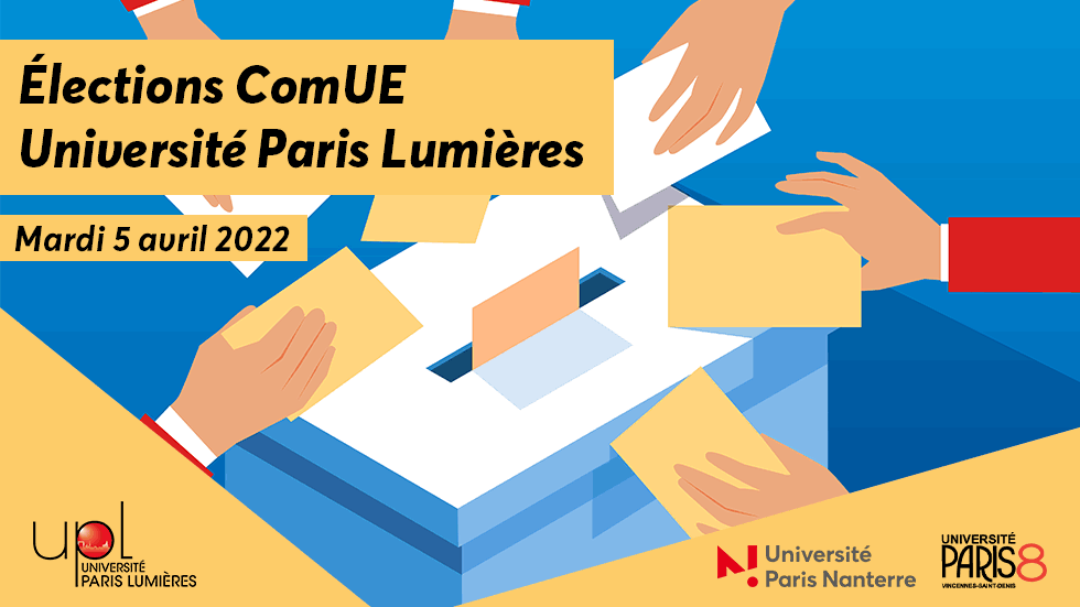 Elections à la ComUE Paris Lumières - 2022